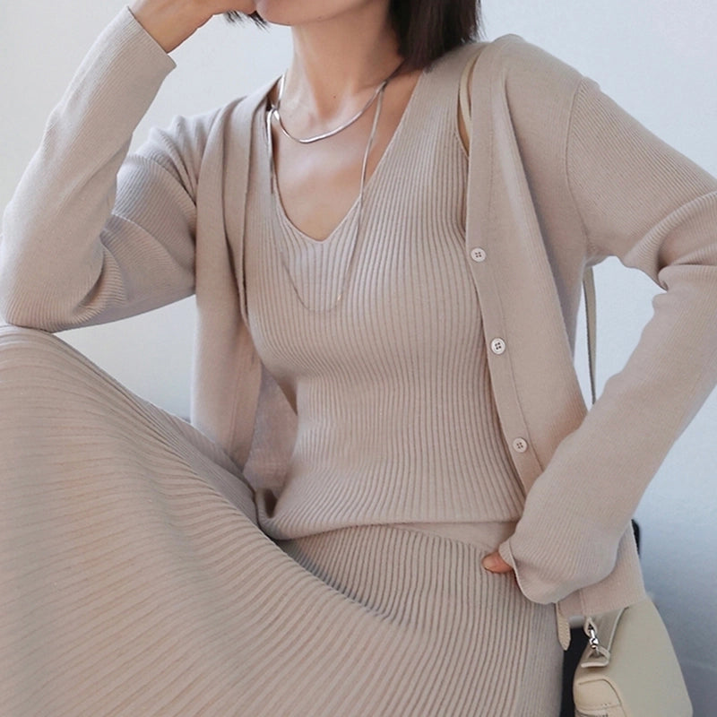 Classic Style Geometric 304 Stainless Steel Long Necklace