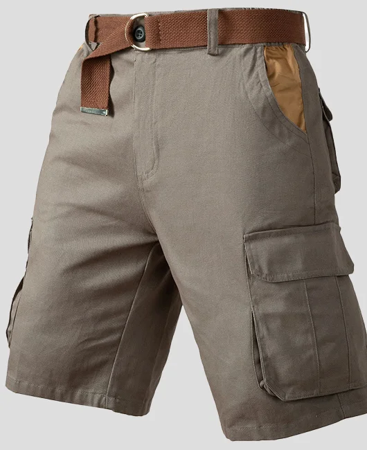 Casual Loose Straight Flap Pocket Tactical Shorts 