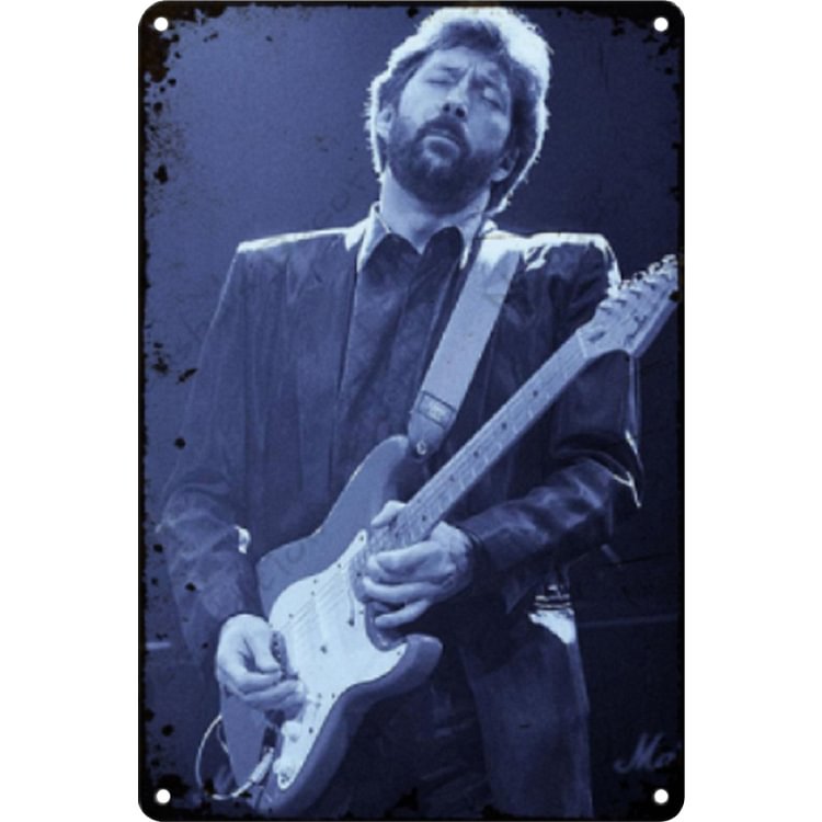 Eric clapton - Enseigne Vintage Métallique/enseignes en bois - 20*30cm/30*40cm