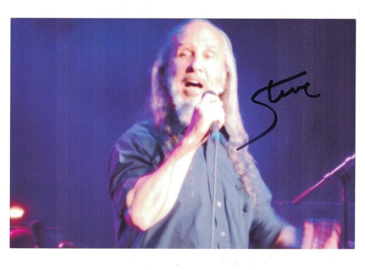 Steve Walsh Signed Autographed 4 x 6 Photo Poster painting Singer Rock Band Kansas A