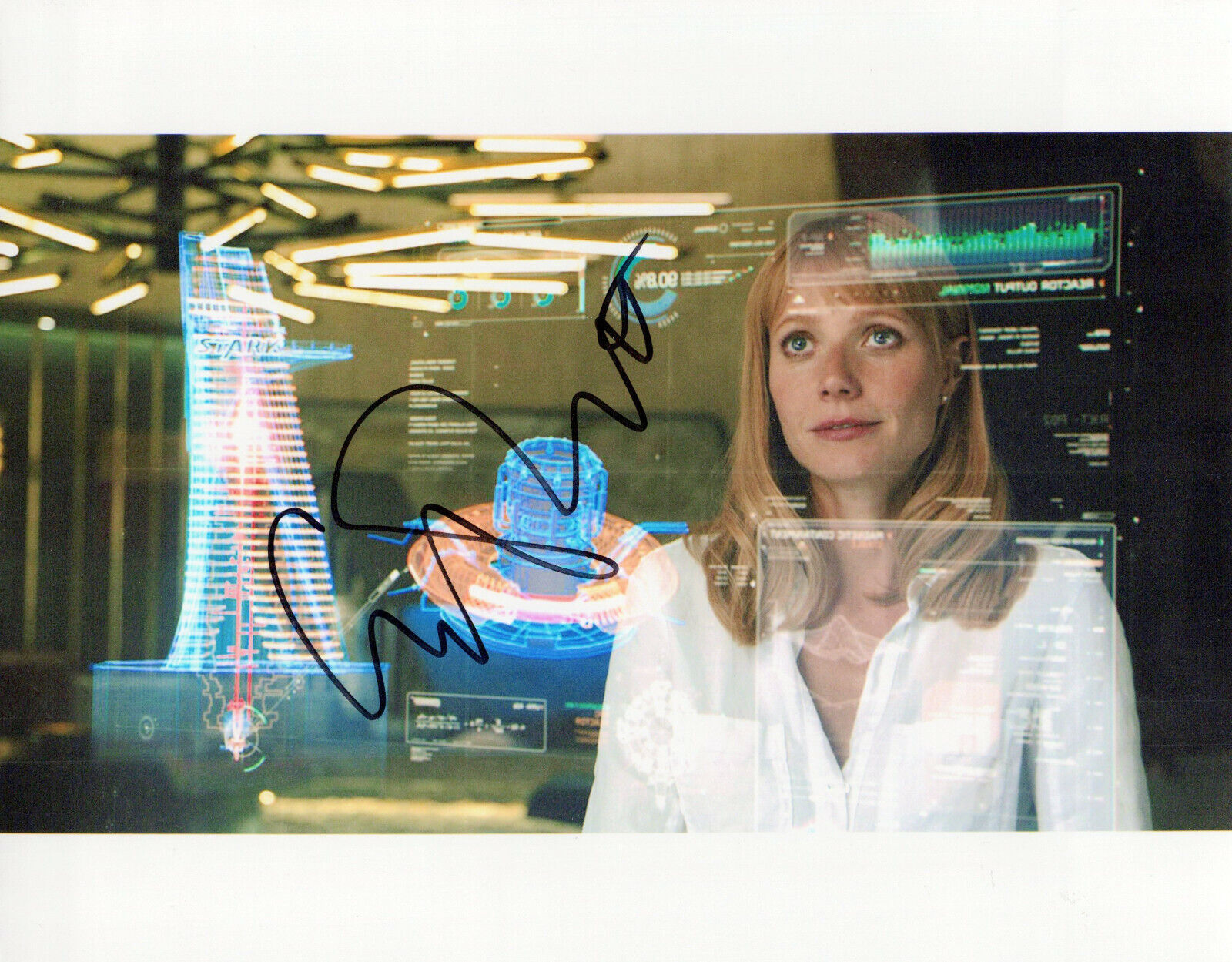 Gwyneth Paltrow Iron Man autographed Photo Poster painting signed 8x10 #1 Pepper Potts