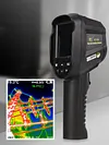 HT-06 Infrared Camera 256 X 192 Resolution Handheld Thermal Imaging Camera Infrared Thermal Imager High-Precision for Home Maintenance