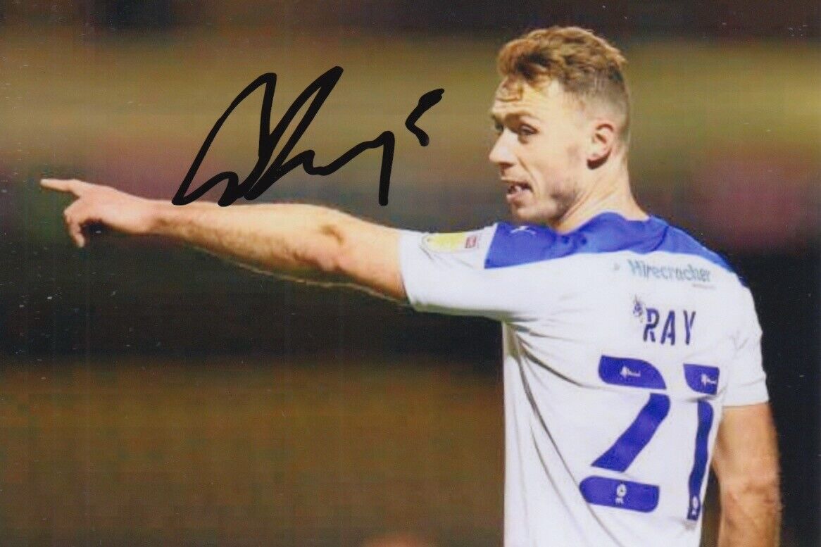 GEORGE RAY HAND SIGNED 6X4 Photo Poster painting TRANMERE ROVERS FOOTBALL AUTOGRAPH 2