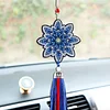 DIY Mandala Diamond Painting Drill Car Ornament Mosaic Bag Decor Pendant Kit