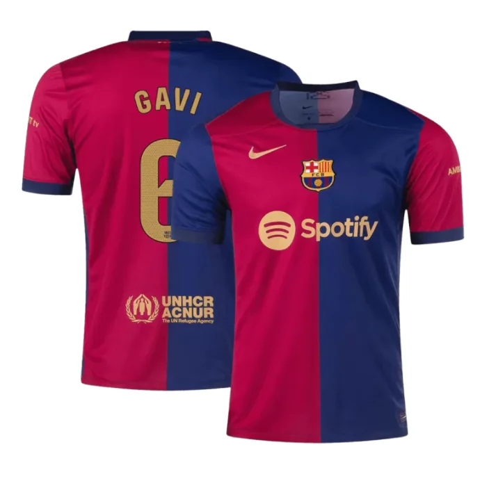 FC Barcelona Gavi 6 Home Trikot 2024-2025