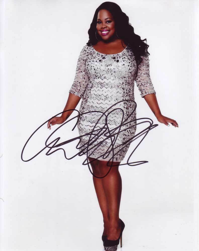 Amber Riley In-person AUTHENTIC Autographed Photo Poster painting SHA #12749