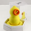 Cute Duck Vibrating Tongue Lick Vagina Vibrator Silicone