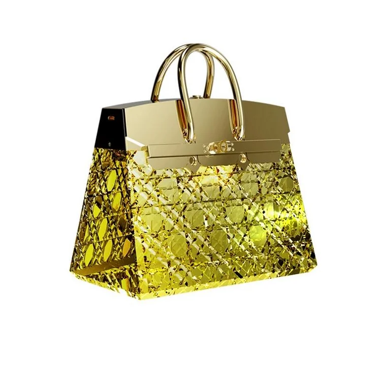 Modern Luxurious Crystal Bag Lamp