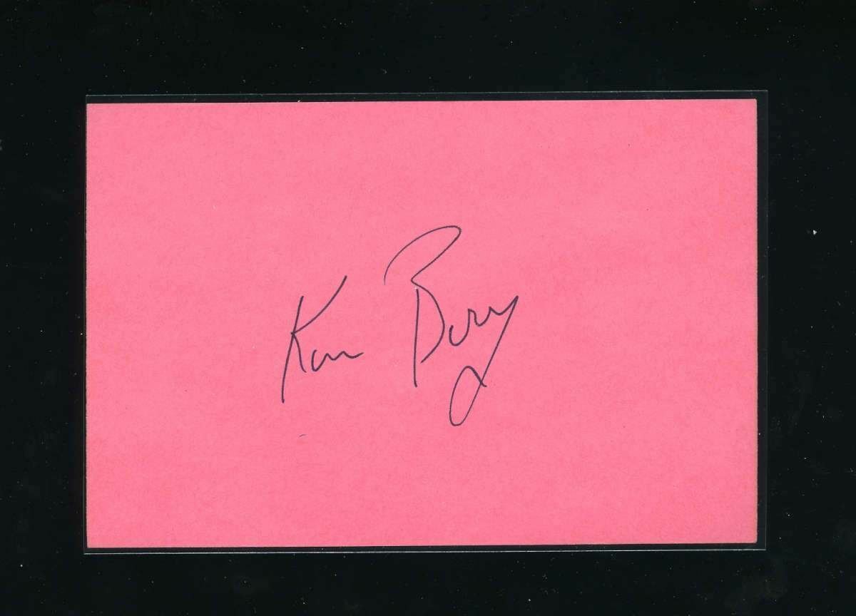 Ken Berry - Signed Autograph and Headshot Photo Poster painting set - Herbie Rides Again