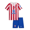 Atletico Madrid Home Kids Soccer Jerseys Kit 2025/26