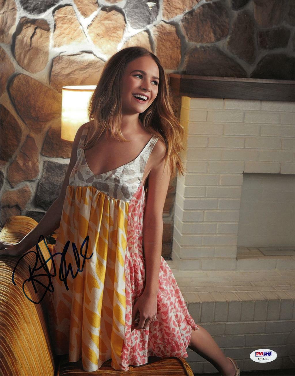 Britt Robertson Signed Authentic Autographed 11x14 Photo Poster painting PSA/DNA #AC11763