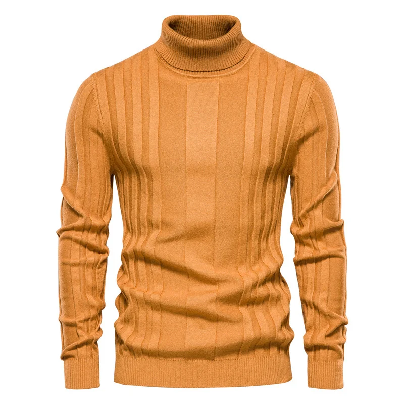 Men's turtleneck sweater bottoming shirt