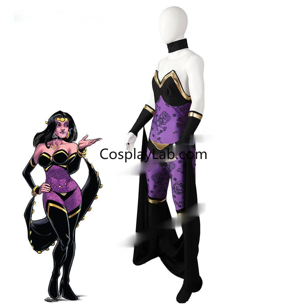 Deadpool Shiklah Cosplay Costume