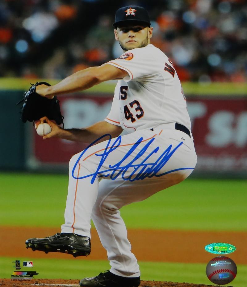 Lance McCullers Signed Houston Astros 8x10 PF Photo Poster painting Pitching- Tristar Auth *Blue