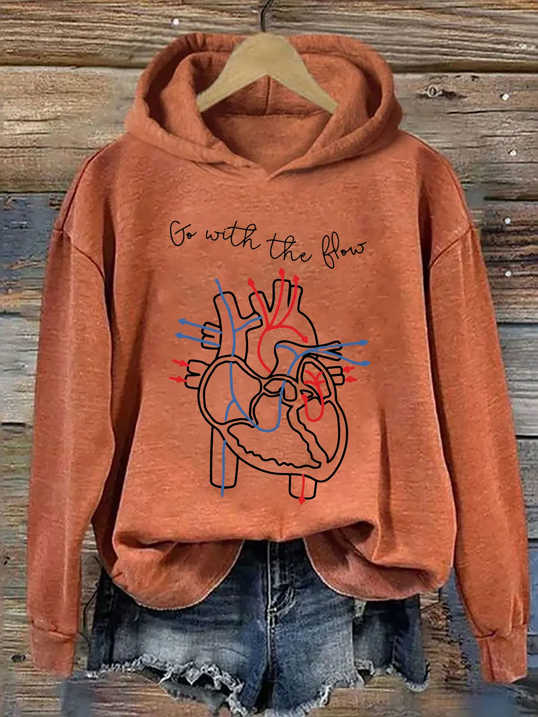 Go With The Flow Hoodie