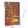 (40*60cm)Christmas Tree Cardinals - Full Round Drill Diamond Painting