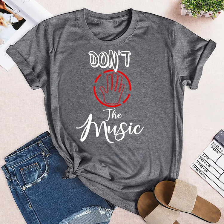 Don't Stop the Music T-Shirt-03463-Annaletters