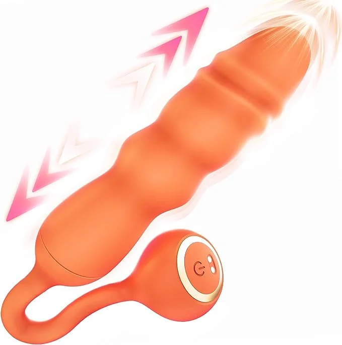 Thrusting Dildo Vibrator Sex Toys - 2 in 1 Adult Toy with 9 Thrusting 10 Vibrating Dildo G-spot Vibrator
