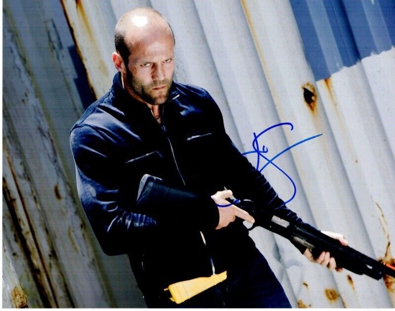 Jason Statham Signed - Autographed Transporter Action Actor 11x14 inch Photo Poster painting