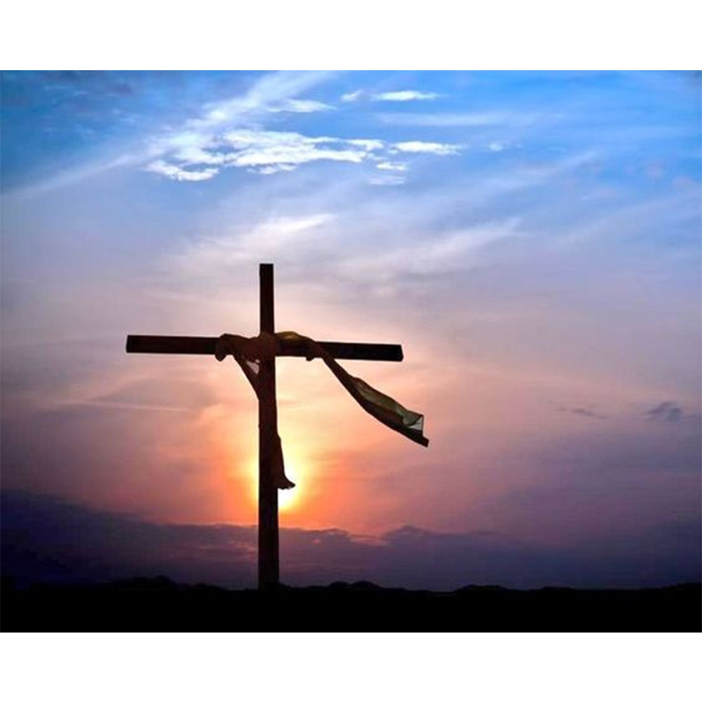 

Cross Belief - Round Drill Diamond Painting - 40*30CM, 501 Original