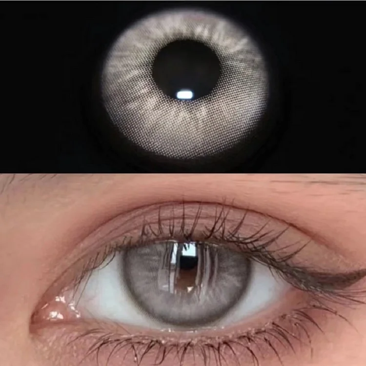 Apex Grey Colored Contact Lenses