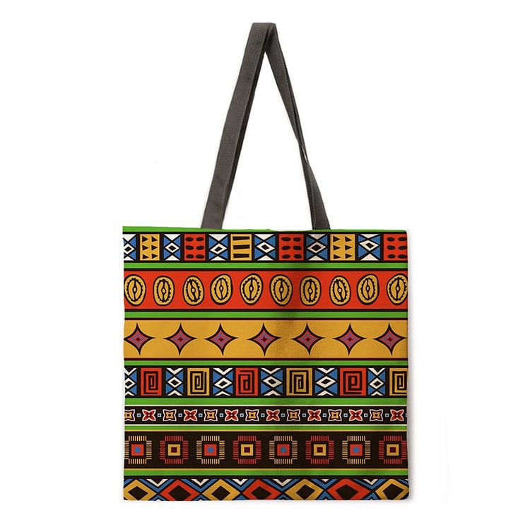 Boho Style - Linen Tote Bag