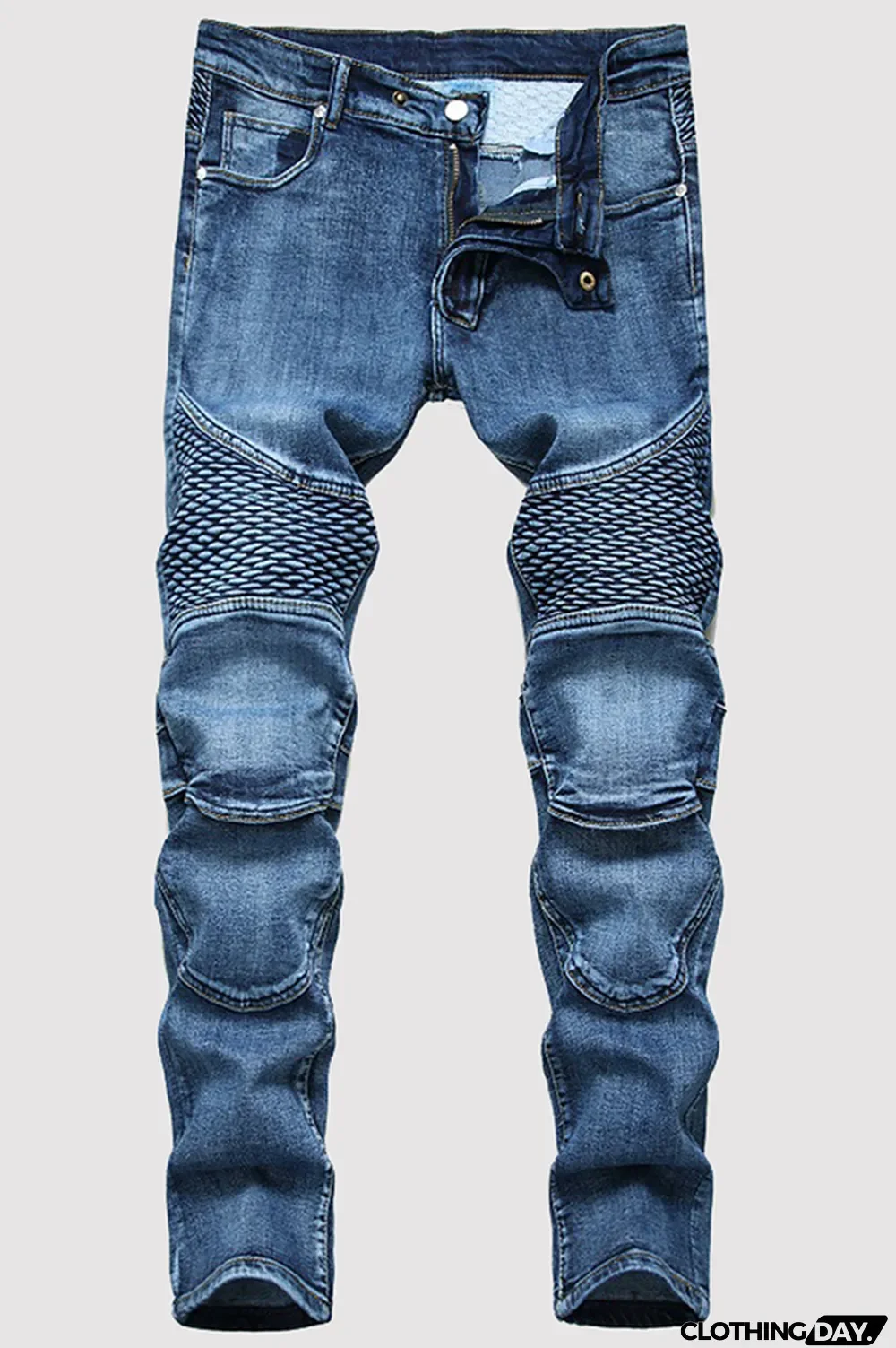 The cowboy blue Street Patchwork Make Old Fold Bottoms