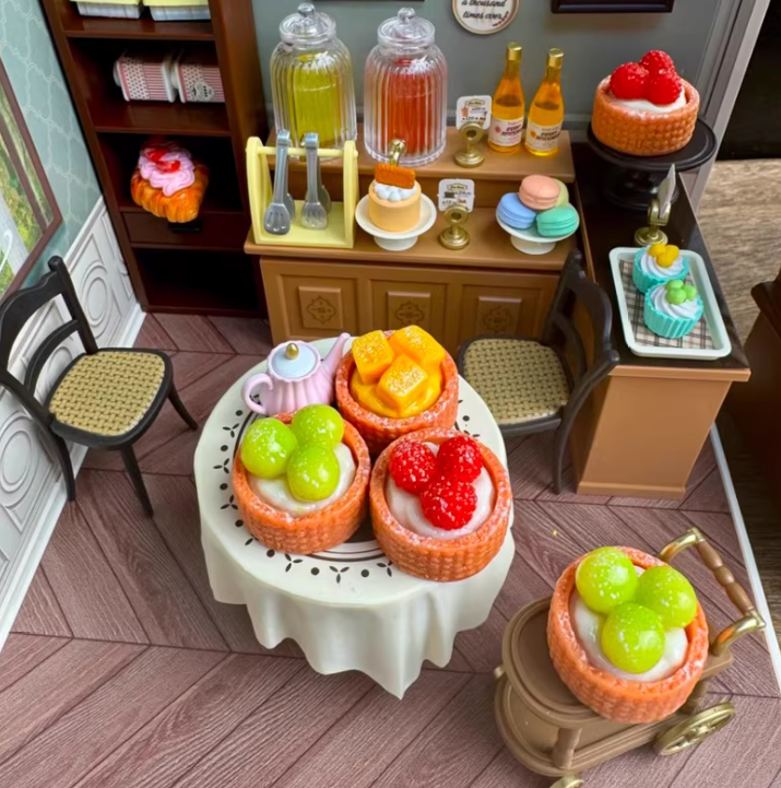 Mini Fruit Tart Resin Charm