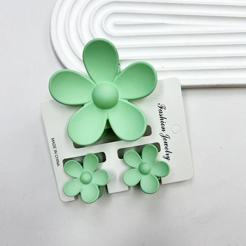 Vacation Modern Style Women’s Flower Resin Hair Claws