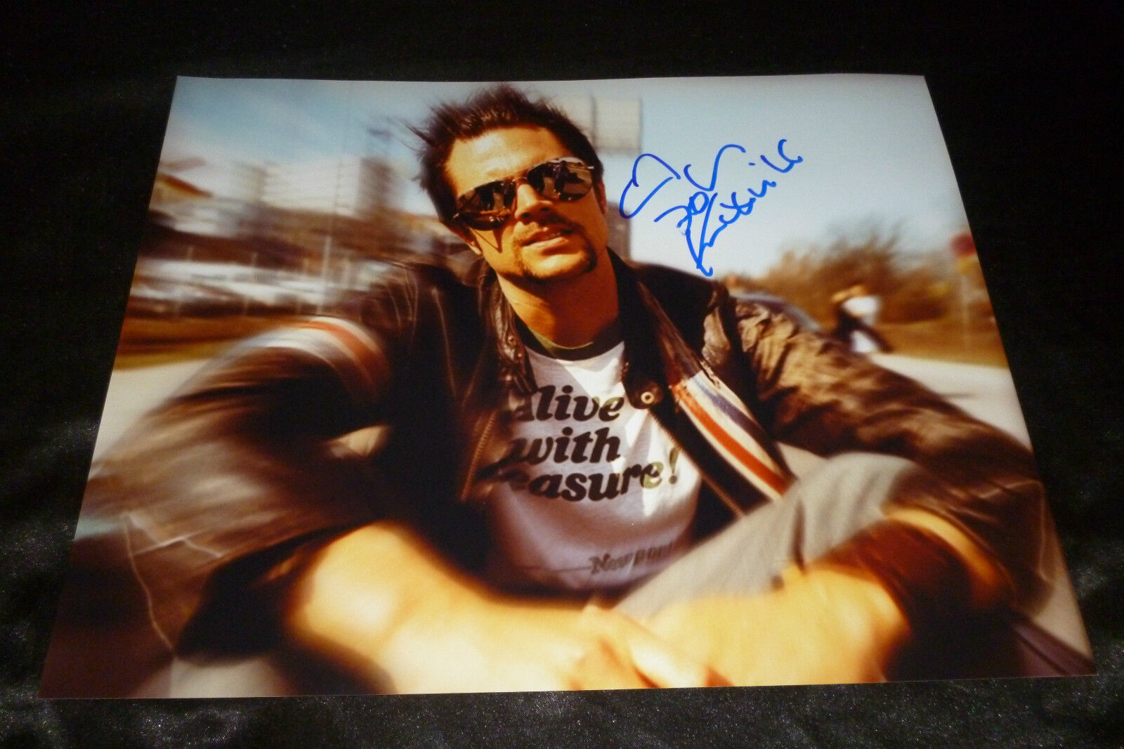 JOHNNY KNOXVILLE Authentic Hand-Signed JACKASS