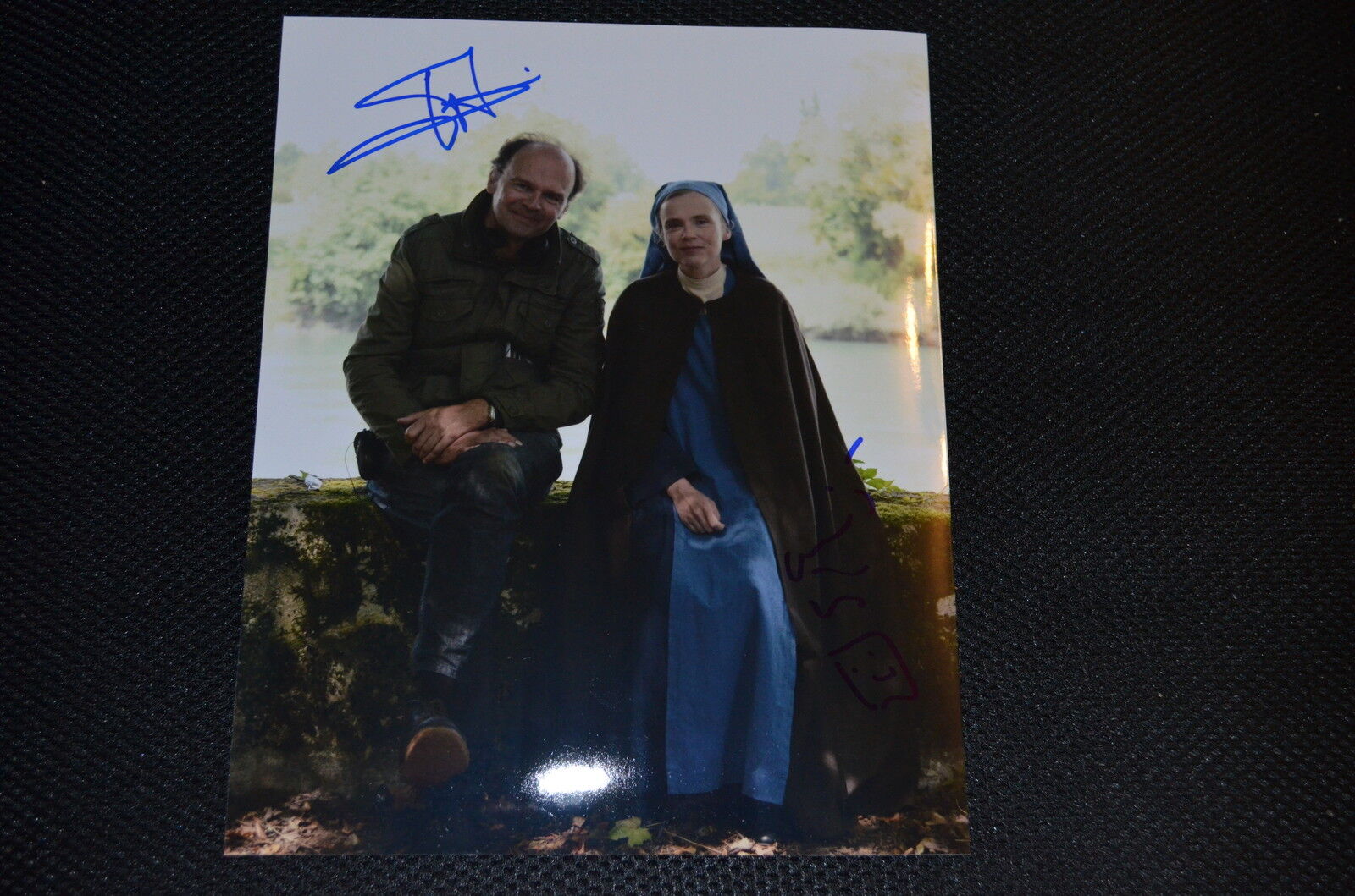 ISABELLE CARRé + JEAN-PIERRE AMéRIS signed autograph In Person 8x10 ( 20x25 cm)