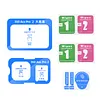 Camera Protective Film Anti-scratch HD Ultra-thin and Sensitive Tempered Film Complete Screen & Lens Protection Kit for Insta360 Ace Pro 2 Screen Cover