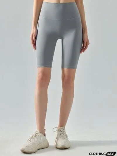 High Waist Active Shorts