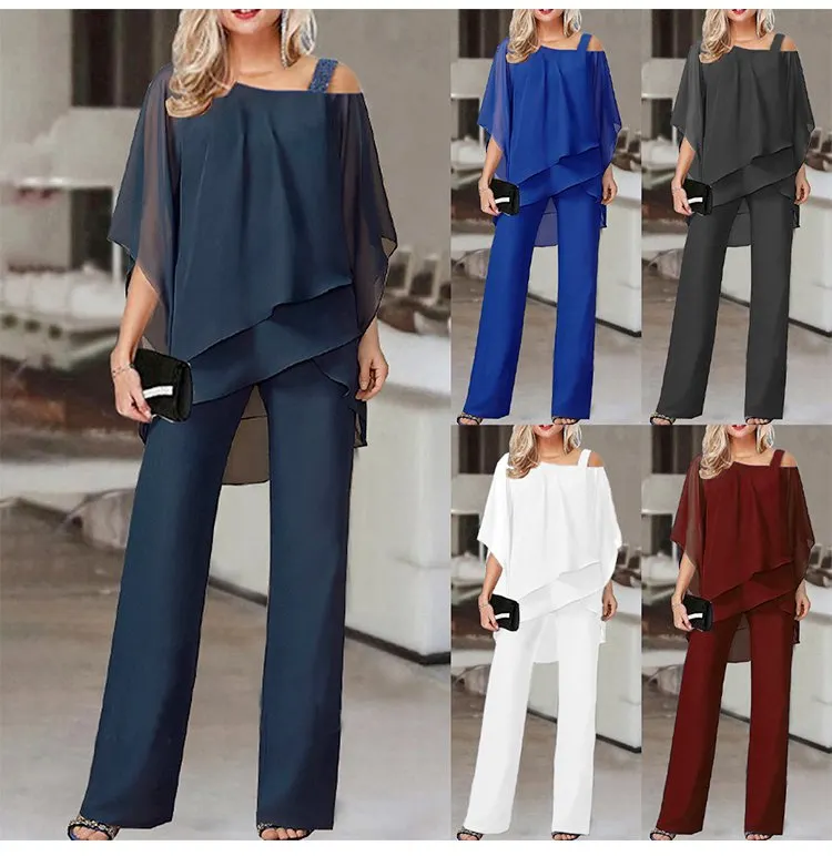 💋SVENDITA SPECIALE 49% DI SCONTO💋Completo da donna dal taglio ampio e irregolare
