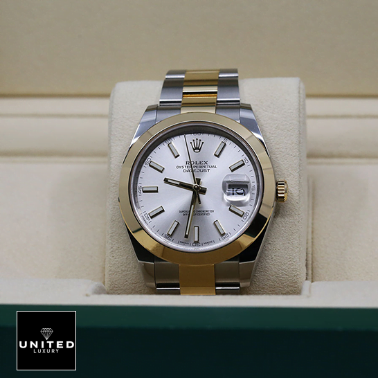 Rolex Datejust White Dial 126303 Replica in rolex box