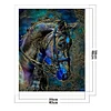 Horse - 11CT Stamped Cross Stitch - 40*50cm - Animal