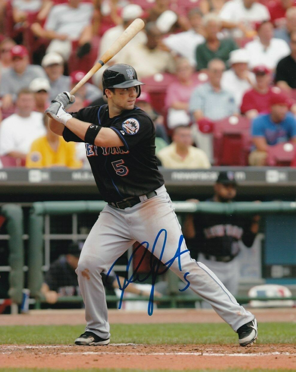 David Wright Autographed Signed 8x10 Photo Poster painting ( Mets ) REPRINT