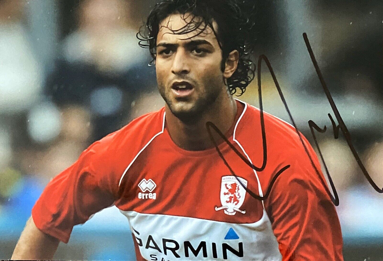 Ahmed Mido Genuine Hand Signed 6X4 Photo Poster painting - Middlesbrough