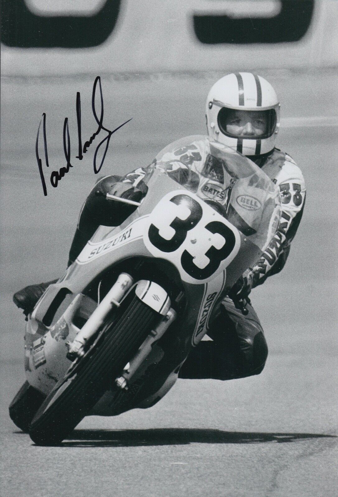 PAUL SMART HAND SIGNED 12X8 Photo Poster painting ISLE OF MAN TT AUTOGRAPH 1