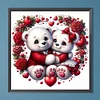 Diamond Painting -DIY Full Round Drill Valentine's Day Bear