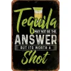Tequila - Panneaux en &eacute;tain m&eacute;tallique(20*30cm/30*40cm)