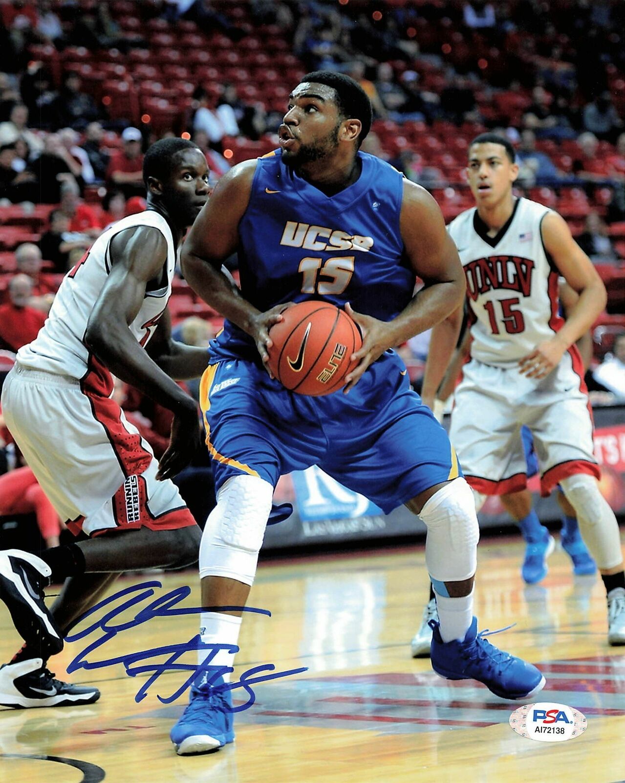 Alan Williams signed 8x10 Photo Poster painting PSA/DNA UC Santa Barbara Gauchos Autographed