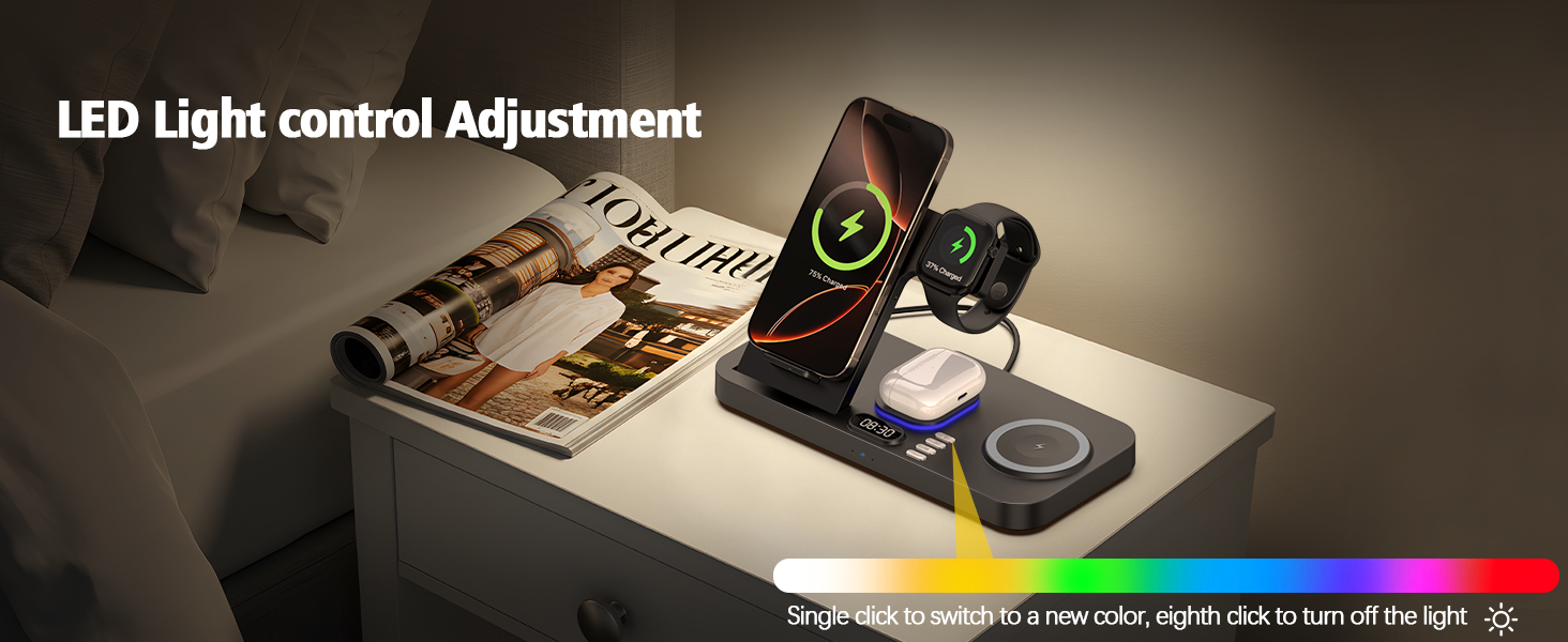 two phone charging station