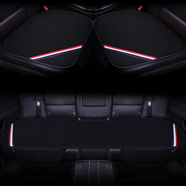 Seat Cushion Car Front Rear Breathable Protector Mat Pad 3 Pcs/Lot