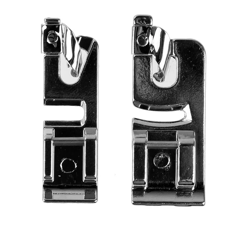 2pcs 3mm+6mm Narrow Rolled Hem Foot Presser for Domestic Sewing Machine(A) gbfke