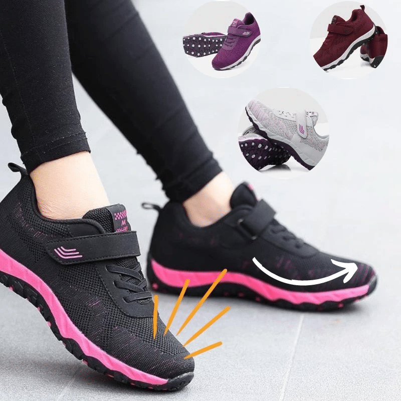Cushioned Orthopedic Women's Walking Shoes For Bunion and Walking - vzzhome