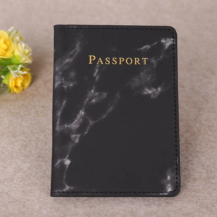 2022 Trend New Simple Fashion Map Couple Passport Cover Letter Women Men Travel Wedding Passport Cover Holder Travel Case Unisex