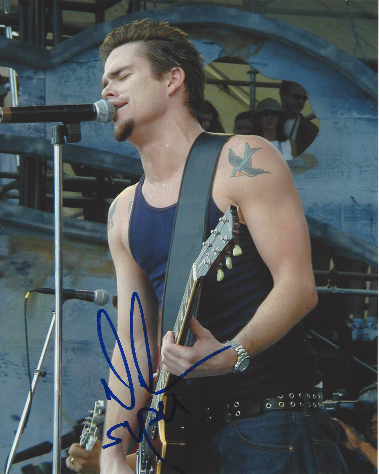 MARK MCGRATH SUGAR RAY LEAD SINGER HAND SIGNED AUTHENTIC 8X10 Photo Poster painting COA PROOF