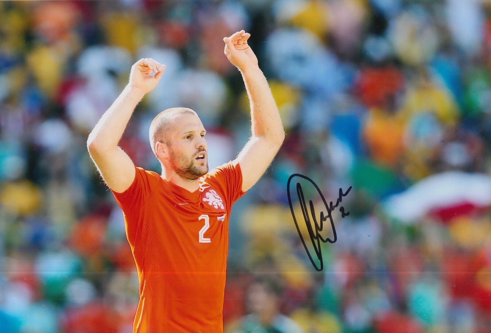 HOLLAND HAND SIGNED RON VLAAR 12X8 Photo Poster painting 2.