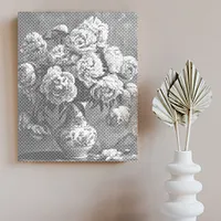 Peony - Dot Painting